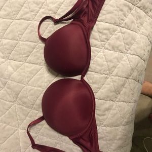 Maroon victoria secret bra 34 D